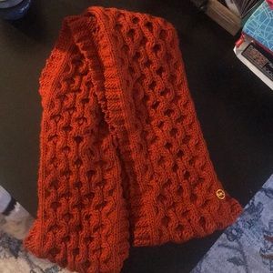 MICHAEL Michael Kors burnt orange infinity scarf